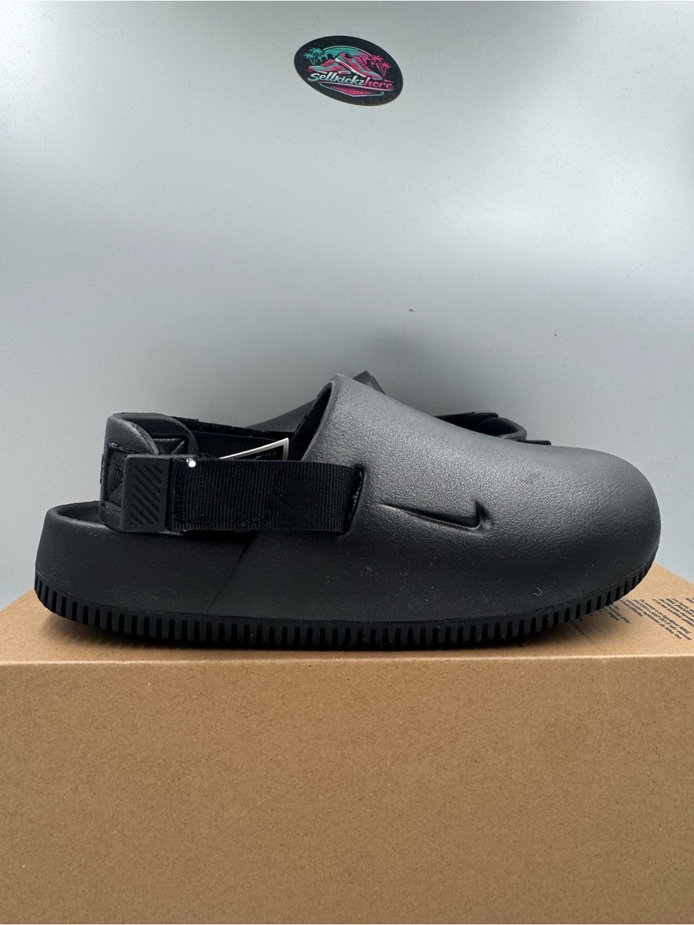 Nike Calm Mule NA Black Mule BRAND NEW Size 6 Women